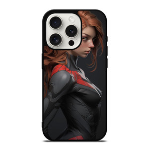 SEXY CARTOON SPIDER GIRL MARVEL COMICS iPhone 15 Pro Case Cover