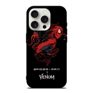 SPIDERMAN x VENOM COLABORATION iPhone 15 Pro Case Cover