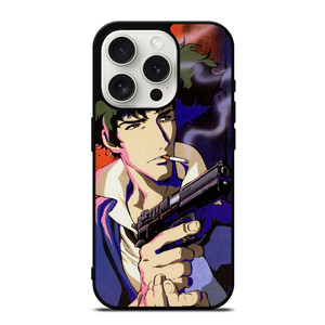SPIKE SPIEGEL SMOKING COWBOY BEBOP iPhone 15 Pro Case Cover
