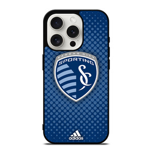 SPORTING KANSAS CITY SOCCER MLS ADIDAS iPhone 15 Pro Case Cover SPORTING KANSAS CITY SOCCER MLS ADIDAS iPhone 15 Pro Case Cover