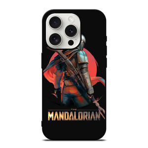 STAR WARS THE MANDALORIAN ART  iPhone 15 Pro Case Cover
