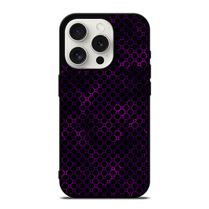 STYLISH HEXAGONAL VIOLET PATTERN iPhone 15 Pro Case Cover STYLISH HEXAGONAL VIOLET PATTERN iPhone 15 Pro Case Cover