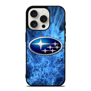 SUBARU BLUE FIRE LOGO iPhone 15 Pro Case Cover SUBARU BLUE FIRE LOGO iPhone 15 Pro Case Cover