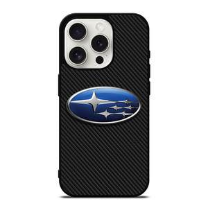 SUBARU CARBON LOGO iPhone 15 Pro Case Cover