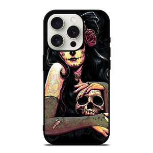 SUGAR SCHOOL TATTOO iPhone 15 Pro Case Cover