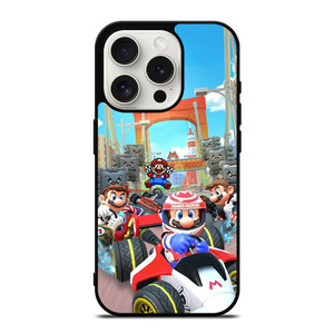 SUPER MARIO KART GAMES NINTENDO iPhone 15 Pro Case Cover