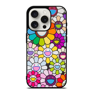 TAKASHI MURAKAMI FLOWER- iPhone 15 Pro Case Cover