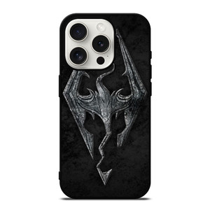 THE ELDER SCROLLS V SKYRIM EMBLEM iPhone 15 Pro Case Cover THE ELDER SCROLLS V SKYRIM EMBLEM iPhone 15 Pro Case Cover