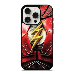 THE FLASH SUIT ARMOR LOGO iPhone 15 Pro Case Cover THE FLASH SUIT ARMOR LOGO iPhone 15 Pro Case Cover