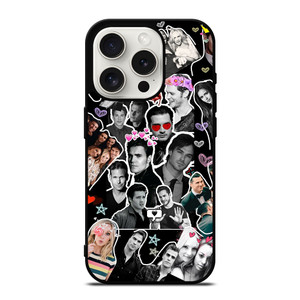 THE VAMPIRE DIARIES COLLAGE iPhone 15 Pro Case Cover THE VAMPIRE DIARIES COLLAGE iPhone 15 Pro Case Cover