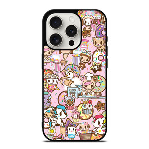 TOKIDOKI DONUTELLA COLLAGE iPhone 15 Pro Case Cover