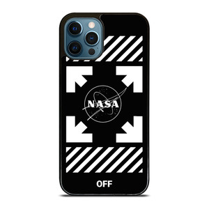 WHITE NASA OFF iPhone 12 Pro Max Case Cover WHITE NASA OFF iPhone 12 Pro Max Case Cover