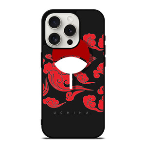 UCHIHA CLAN LOGO iPhone 15 Pro Case Cover UCHIHA CLAN LOGO iPhone 15 Pro Case Cover