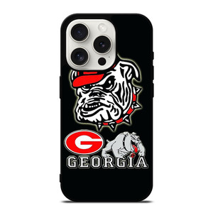 UNIVERSITY OF GEORGIA BULLDOGS ICON iPhone 15 Pro Case Cover UNIVERSITY OF GEORGIA BULLDOGS ICON iPhone 15 Pro Case Cover