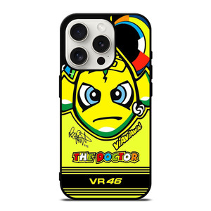 VALENTINO ROSSI 46 MOTOR GP iPhone 15 Pro Case Cover