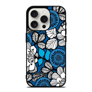 VERA BRADLEY BLUE BAYAU Samsung Galaxy S9 iPhone 15 Pro Case Cover
