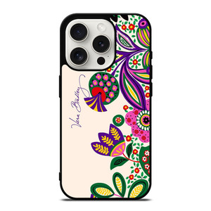 VERA BRADLEY ROSE iPhone 15 Pro Case Cover VERA BRADLEY ROSE iPhone 15 Pro Case Cover