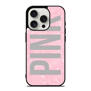 VICTORIA'S SECRET PINK SPARKLE LOGO iPhone 15 Pro Case Cover