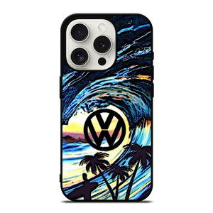 VOLKSWAGEN VW LOGO OCEAN iPhone 15 Pro Case Cover
