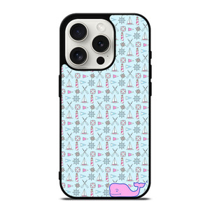 WHALE KATE SPADE PATTERN iPhone 15 Pro Case Cover