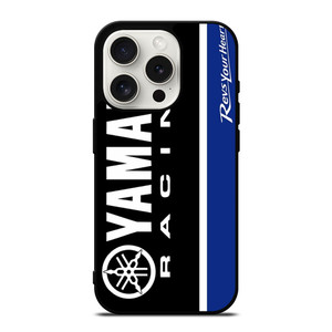 YAMAHA MOTOR RACING BLUE iPhone 15 Pro Case Cover
