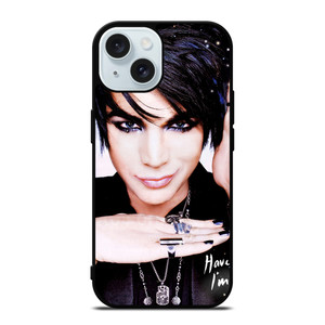 ADAM LAMBERT FACE iPhone 15 Case Cover ADAM LAMBERT FACE iPhone 15 Case Cover