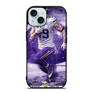 ADAM THIELEN MINNESOTA VIKINGS NFL iPhone 15 Case Cover ADAM THIELEN MINNESOTA VIKINGS NFL iPhone 15 Case Cover