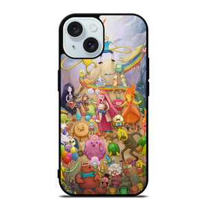 ADVENTURE TIME AND FRIEND iPhone 15 Case Cover ADVENTURE TIME AND FRIEND iPhone 15 Case Cover