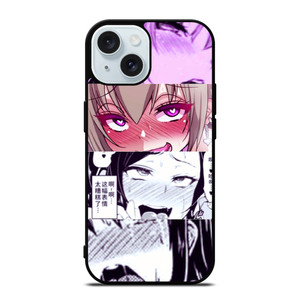 AHEGAO FACE ANIME iPhone 15 Case Cover AHEGAO FACE ANIME iPhone 15 Case Cover