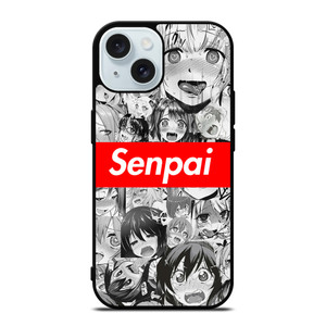 AHEGAO FACE SENPAI ANIME iPhone 15 Case Cover
