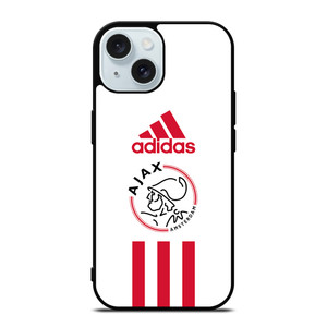 AJAX AMSTERDAM FC ADIDAS STRIPES iPhone 15 Case Cover