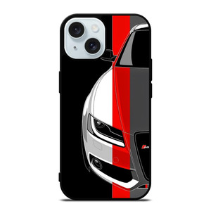 AUDI RS SERIES DRAWING iPhone 15 Case Cover AUDI RS SERIES DRAWING iPhone 15 Case Cover