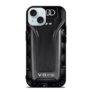 AUDI V8 FSI ENGINE CAR iPhone 15 Case Cover AUDI V8 FSI ENGINE CAR iPhone 15 Case Cover