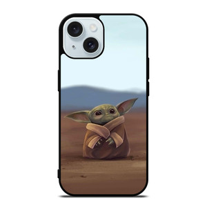 BABY YODA CUTE STAR WARS 2 iPhone 15 Case Cover