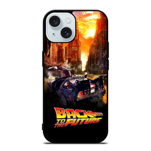 BACK TO THE FUTURE ART iPhone 15 Case Cover