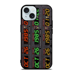 BACK TO THE FUTURE TIME CIRCUITS iPhone 15 Case Cover