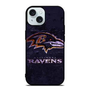 BALTIMORE RAVENS LOGO iPhone 15 Case Cover BALTIMORE RAVENS LOGO iPhone 15 Case Cover