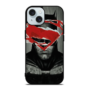 BATMAN VS SUPERMAN DC iPhone 15 Case Cover
