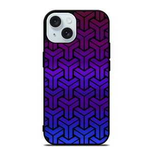 BLACK MAMBA PURPLE PATTERN iPhone 15 Case Cover