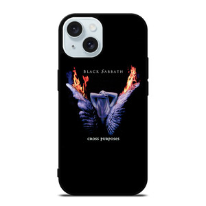BLACK SABBATH CROSS PURPOSE ALBUM ART iPhone 15 Case Cover