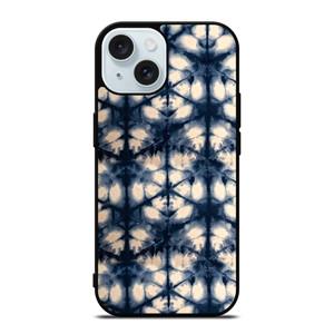 BLUE WILDFLOWER PATTERN iPhone 15 Case Cover