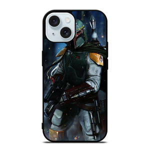 BOBA FETT STAR WARS iPhone 15 Case Cover BOBA FETT STAR WARS iPhone 15 Case Cover