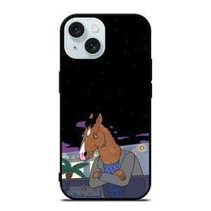 BOJACK HORSEMAN SAD CARTOON iPhone 15 Case Cover BOJACK HORSEMAN SAD CARTOON iPhone 15 Case Cover