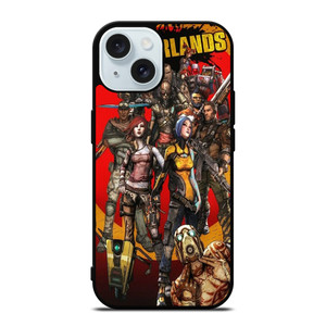 BORDERLANDS ALL CHARACTER iPhone 15 Case Cover BORDERLANDS ALL CHARACTER iPhone 15 Case Cover