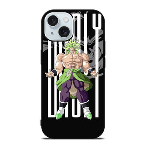 BROLY LEGENDARY SAIYAN DRAGON BALL iPhone 15 Case Cover BROLY LEGENDARY SAIYAN DRAGON BALL iPhone 15 Case Cover