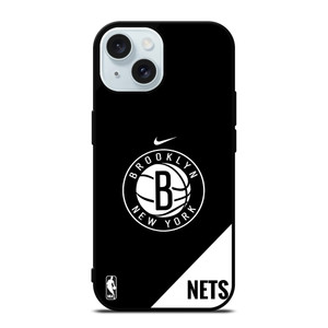 BROOKLYN NETS NIKE NBA LOGO iPhone 15 Case Cover