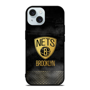 BROOKLYN NETS SYMBOL iPhone 15 Case Cover BROOKLYN NETS SYMBOL iPhone 15 Case Cover
