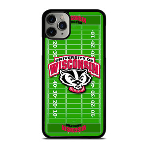 WISCONSIN BADGER FOOTBALL iPhone 11 Pro Max Case Cover WISCONSIN BADGER FOOTBALL iPhone 11 Pro Max Case Cover