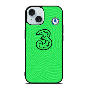 CHELSEA FC GOAL KEEPER JERSEY iPhone 15 Case Cover CHELSEA FC GOAL KEEPER JERSEY iPhone 15 Case Cover