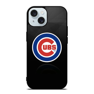 CHICAGO CUBS REFLECTED LOGO iPhone 15 Case Cover